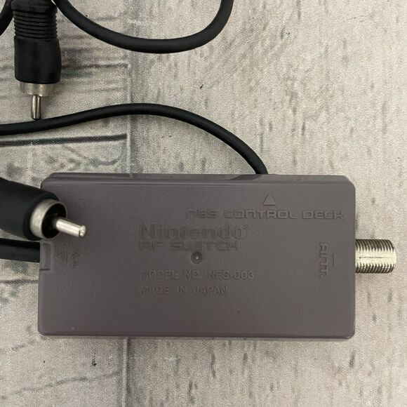 (Lot of 2) Nintendo NES RF Switch Adapter NES-003 Official OEM - Picture 2 of 5